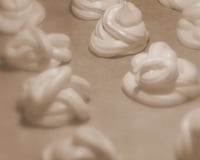 Les meringues maison