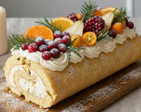 La recette parfaite de la bûche de Noël sans gluten