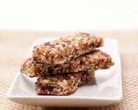 Barres énergétiques aux fruits secs et graines de chia