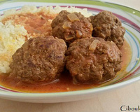 Boulettes de bœuf à la marocaine