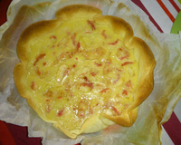 Tarte aux pêches rapide