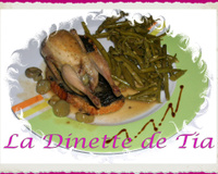 Cailles aux raisins farcies au foie gras sur Canapés