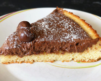 Tarte renversée mousse au chocolat