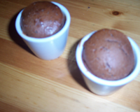 Gâteau au chocolat en poudre