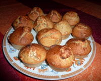 Muffins aux flocons d'avoine