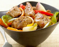 Sauté de porc et légumes de saison