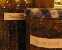 Confiture de figues à la vanille et au rhum