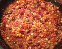 Chili con carne de chef