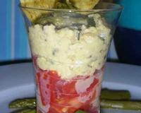 Une recette simple et lègère, idéal pour un brunch.