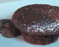 Petits fondants au chocolat sans beurre et sans gluten