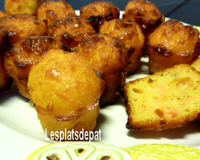 Minis cannelés salés à la carotte