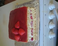 Fraisier à faire pour le lendemain