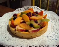 Tarte surcrée aux fruits frais