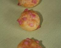 Des jolies chouquettes avec du sucre rose...