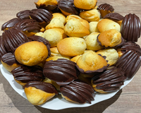 Mini madeleines à l'orange au thermomix