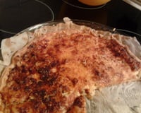 Tarte aux oignons et lardons