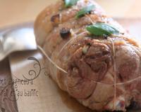 Filet d'agneau à l'ail et au basilic