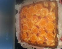 Tarte aux abricots et à l'amandine