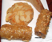 Mhancha aux amandes grillées, cette fameuse pâtisserie serpentée!