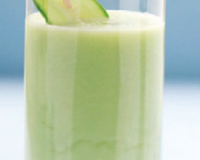 Gaspacho de concombre frais