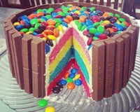 Rainbow Cake classique