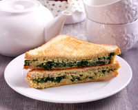 Croque-monsieur épinards & Philadelphia