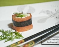 Makis saumon boursin concombre (Kappa)