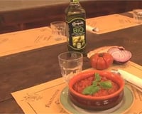 Soupe froide de tomates