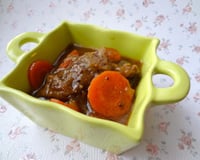 Joues de porc à la bière et aux épices