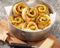 Petits pains aux courgettes et gruyère AOC