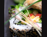 Une entrée japonisante.