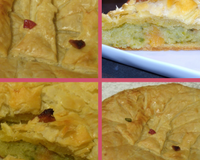 Pour illustrer l'univers oriental des Rois mages, j'ai associé dans la ma galette, des ingrédients comme la pistache, la fleur d'oranger, les abricots et l'amande bien…