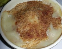 Cassolette de Saint Jacques sur lit de poireaux