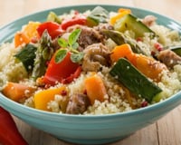 Couscous marocain au bœuf