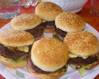 Hamburger maison sauce spéciale