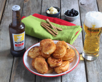 Beignets de fromage basque au piment d'Espelette