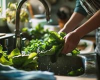 Avez-vous les bons gestes pour laver votre salade verte ? On vous dévoile comment bien le faire