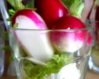 Mini-verrines printanières