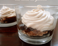 Verrines aux marrons et au chocolat