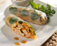 Rouleaux de printemps au foie gras mi-cuit DELPEYRAT