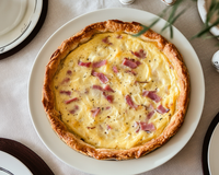 Quiche boursin au jambon