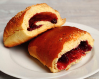 Chaussons aux fruits rouges