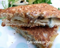 Croque poire-bleu