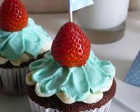 Un cupcake tout en simplicité pour les amateurs d'amandes. Ce gâteau moelleux s'accordera parfaitement avec un thé aux amandes.