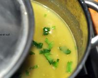 Un délicieux velouté tout vert.