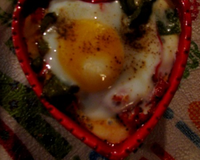 Œufs cocotte Poivron-Chorizo