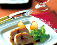 Travers de porc caramélisés à l'infusion de chicorée