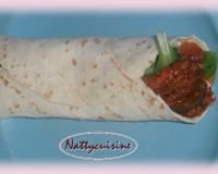 Un mets de cuisine Tex-Mex qui ravira vos papilles (crêpes).