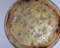 Tarte au thon et basilic