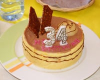 Charlotte choco poire nougantine